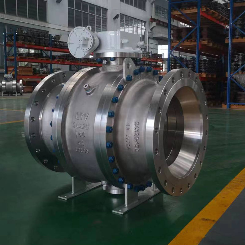 Mengurangi Bore Trunnion Mounted Ball Valve